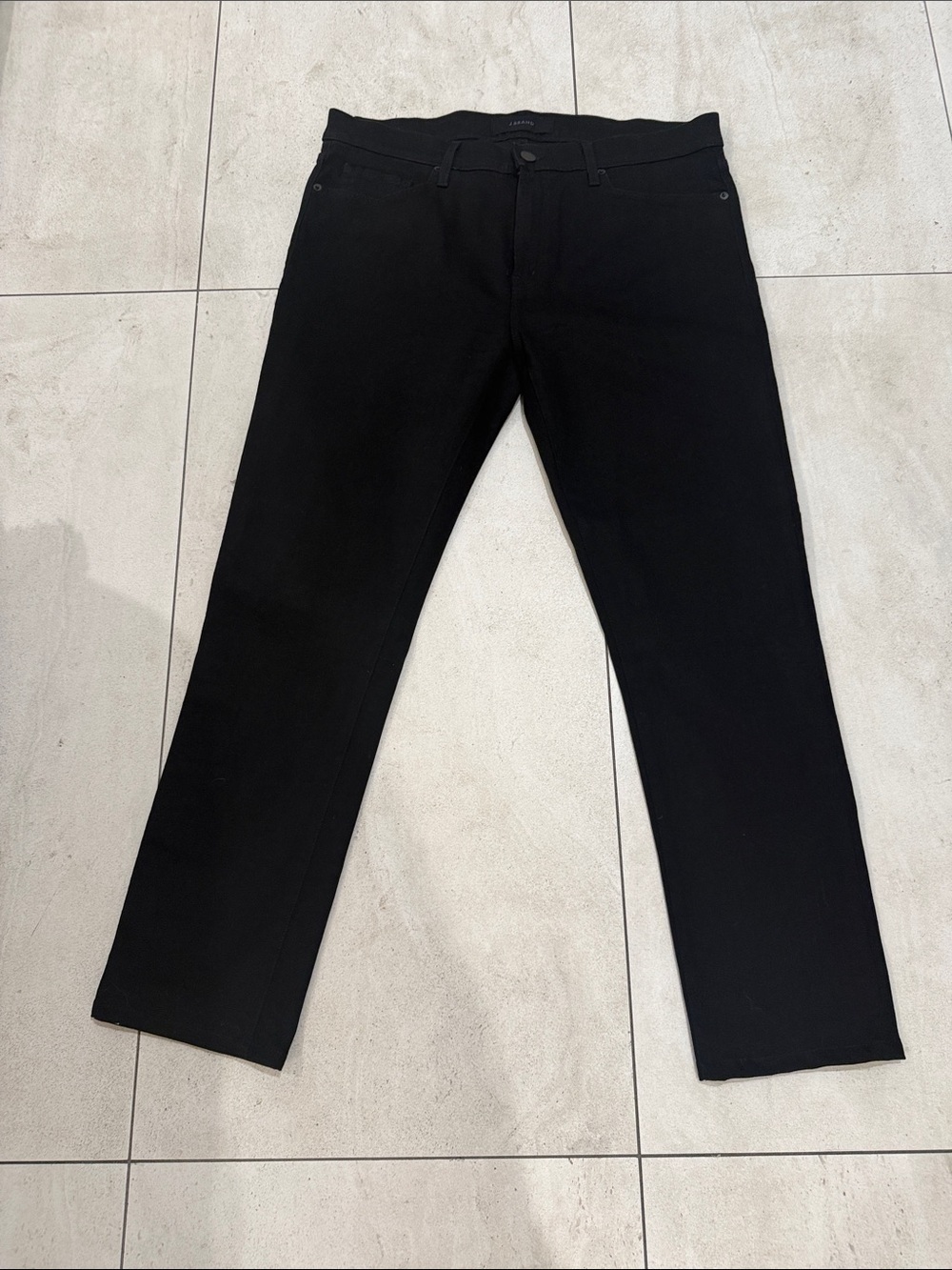 J Brand Men's Straight Black Jeans